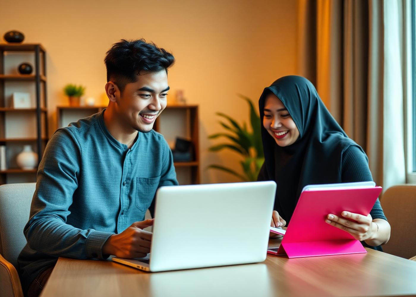 Career consultant coaching a young professional