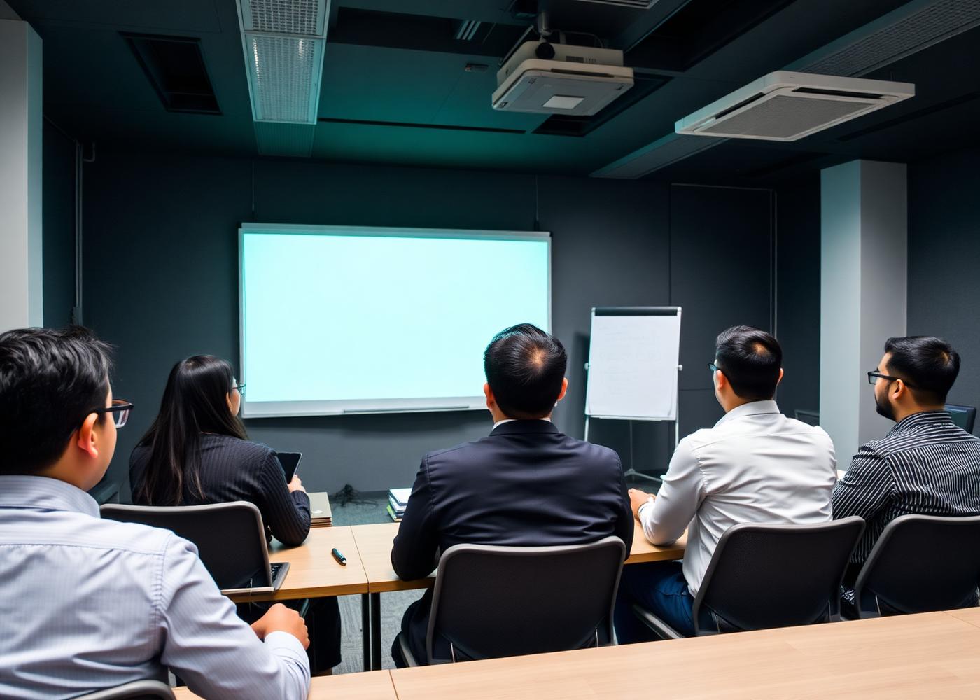 Corporate training session in progress